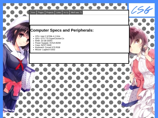 specs screenshot