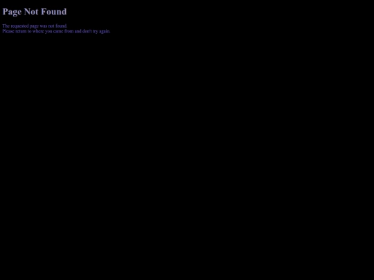not_found screenshot