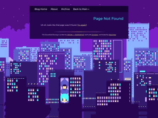 blog/not_found screenshot