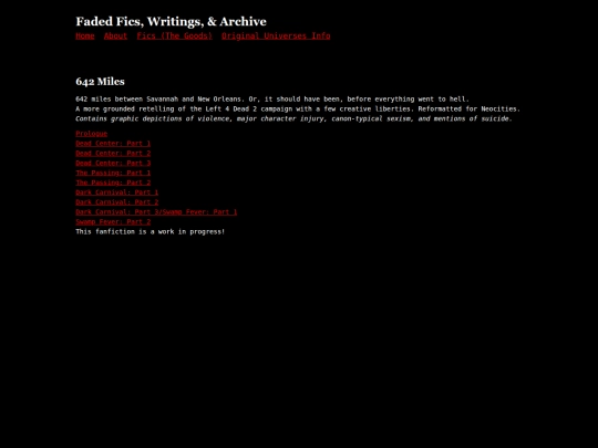 Fics/642miles/642home screenshot