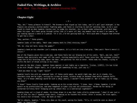 Fics/fate/8 screenshot