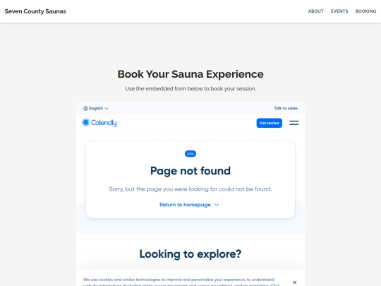 booking screenshot