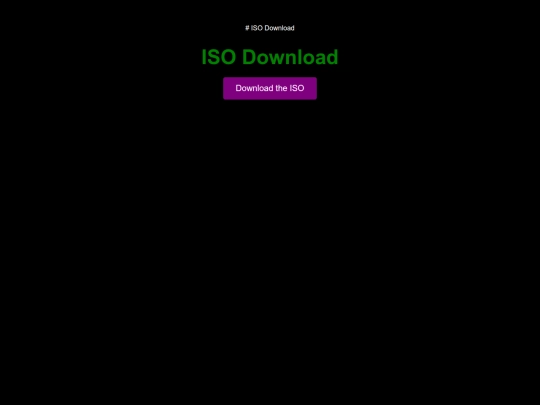 ISOdownload screenshot