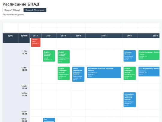 tabletime screenshot