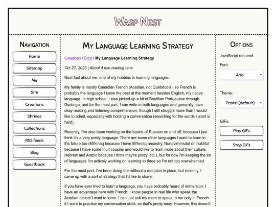 blog/my-language-learning-strategy screenshot