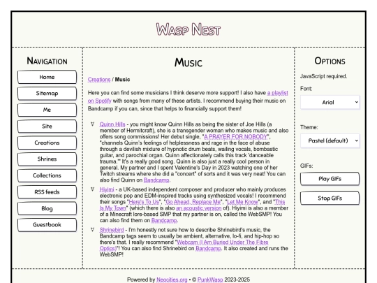 collections/music screenshot
