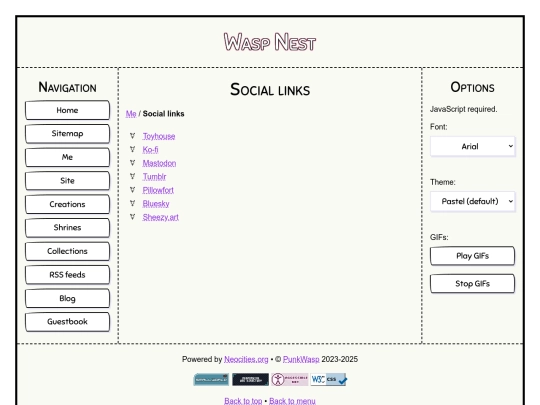 me/sociallinks screenshot