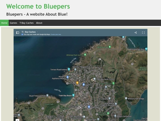 caches screenshot