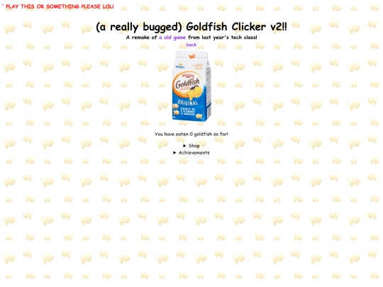 goldfish screenshot