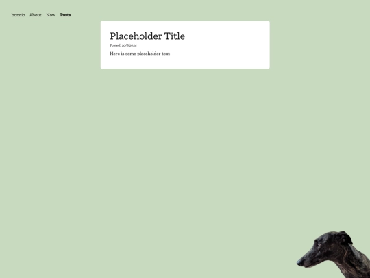 blog screenshot