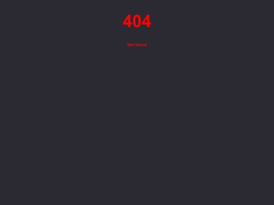 not_found screenshot