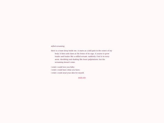 closet/poems/stifled-screaming screenshot