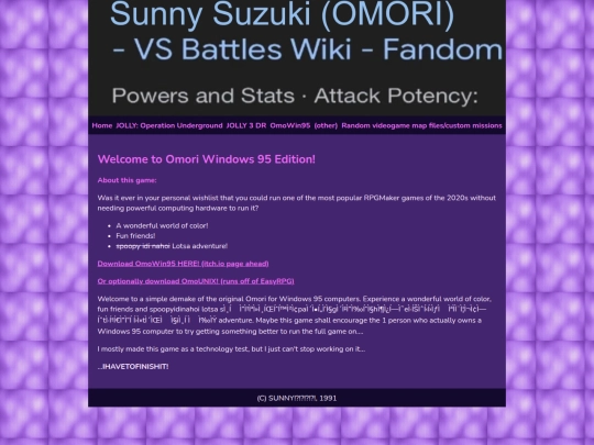 OmoWin95 screenshot