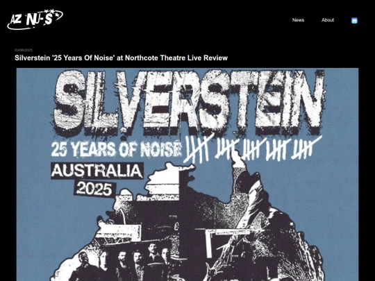 Silverstein-25-years-of-noise-at-northcote-theatre-live-review screenshot