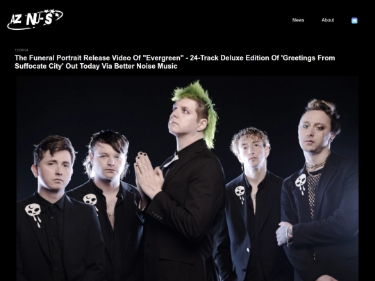 The-funeral-portrait-release-new-song-evergreen screenshot