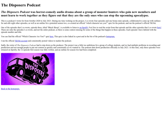 podcastexperience screenshot