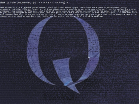 FakeDocumentaryQ screenshot
