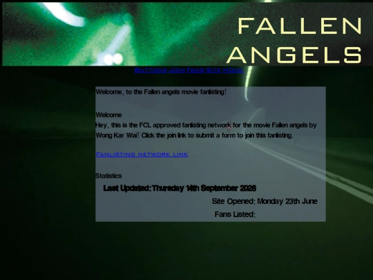 Fallenangelfanlisitng screenshot