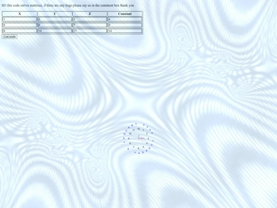 Matrix screenshot