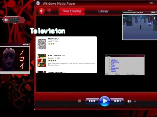 TVANDSHOWSRED screenshot