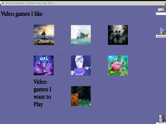 VIDEOGAMES screenshot