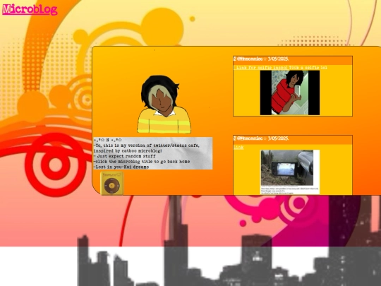 microblogyellow screenshot
