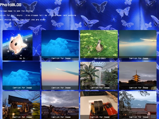 photoBLOG screenshot