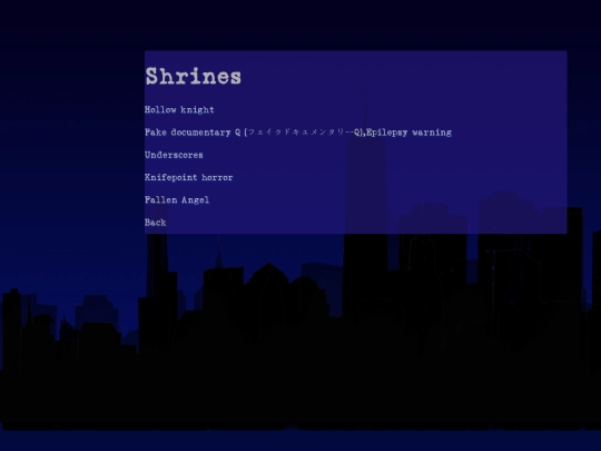 shrines screenshot