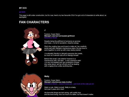 art/ocs screenshot