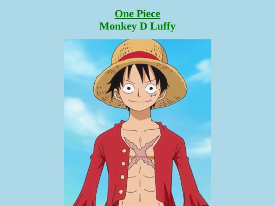 Luffy screenshot