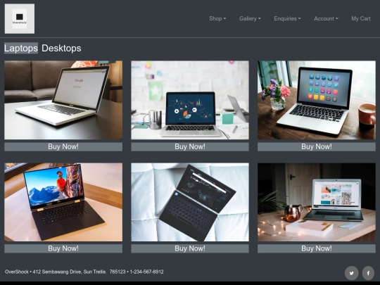 os_shop screenshot