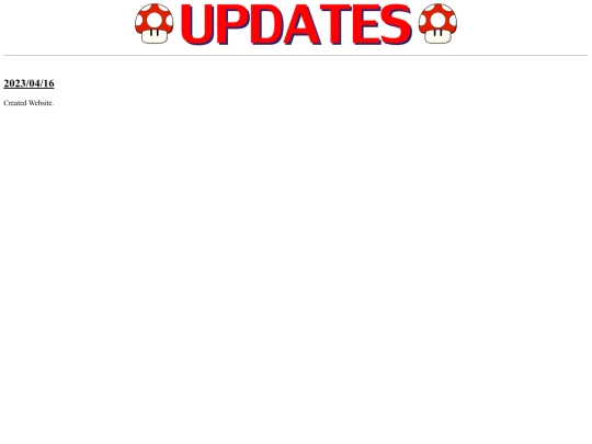 updates screenshot