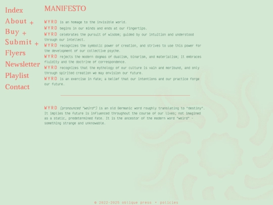manifesto screenshot