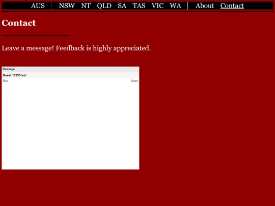 contact screenshot