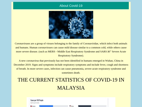 about-covid-19 screenshot