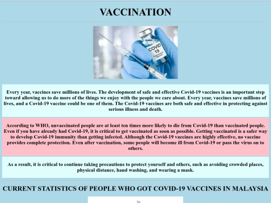 vaccination screenshot
