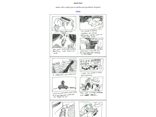 comix/mariokart screenshot