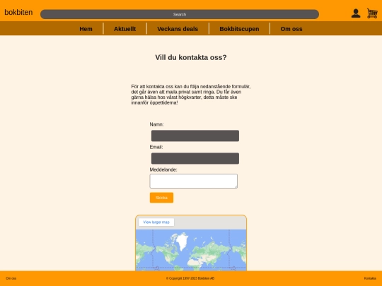contact screenshot