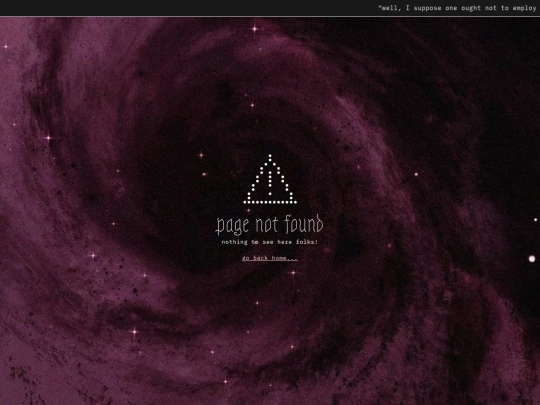 not_found screenshot