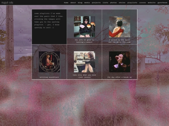 playlists screenshot