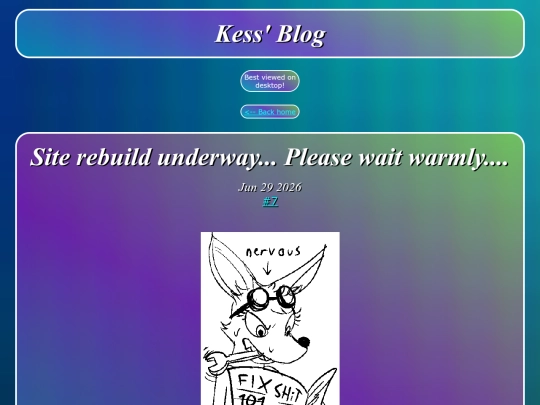 blog screenshot