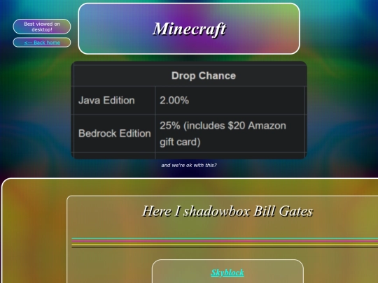 boudoir/games/minecraft screenshot
