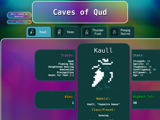 boudoir/games/qud screenshot
