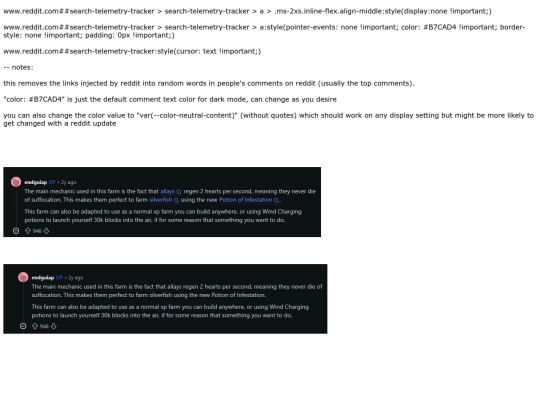 redditlinkfilters screenshot