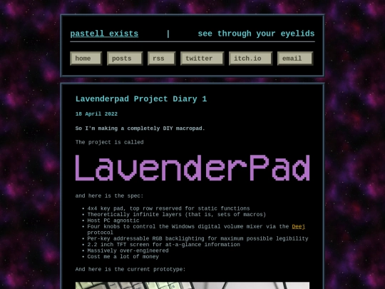 posts/2022-04-18-lavenderpad1 screenshot