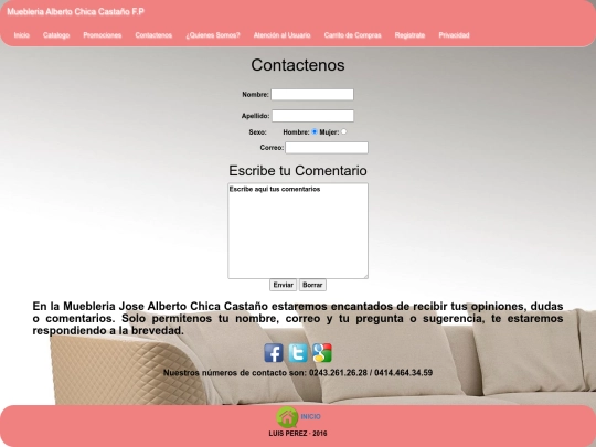 paginas/contacto screenshot
