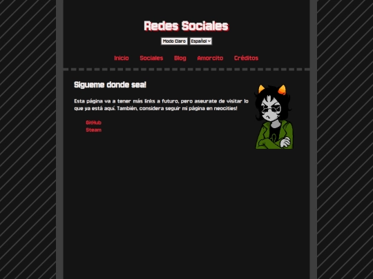 es/socials screenshot