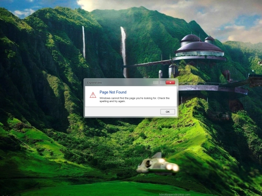 not_found screenshot