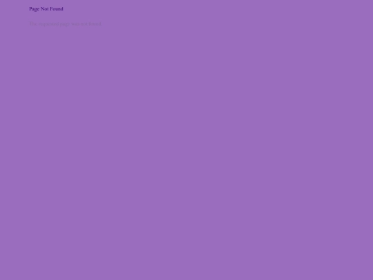 not_found screenshot