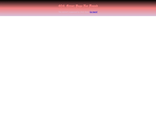 not_found screenshot